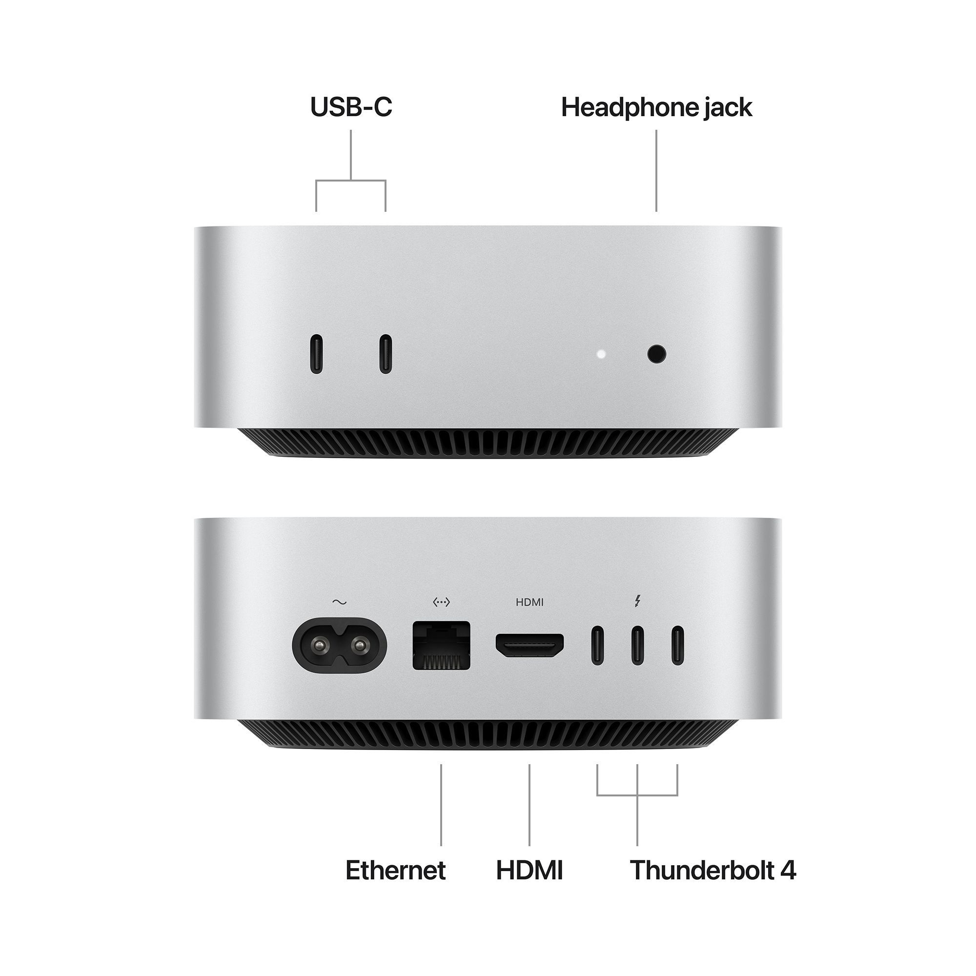 Apple Mac mini シルバー　M4チップ Buy Apple Mac mini M4 Chip Mini Tower (16GB, 512GB SSD, 10-core